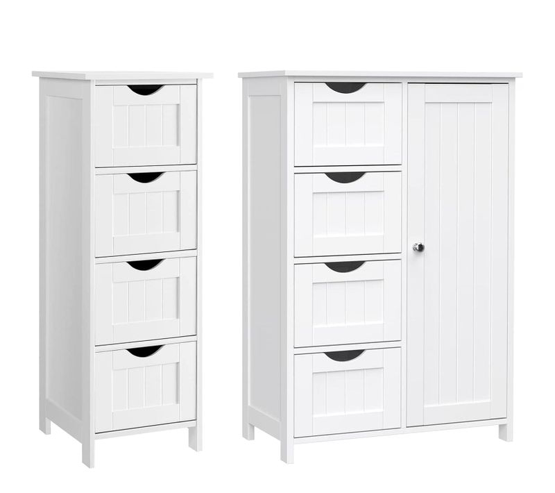 Meuble De Salle De Bain 30 X 30 X 82 Cm Placard Meuble De Rangement Tiroirs Placard