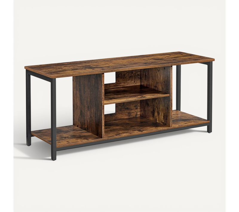 Meuble TV Pour Télévision Jusqu’à 60 Pouces 120 X 40 X 50 Cm Support Télévision Avec