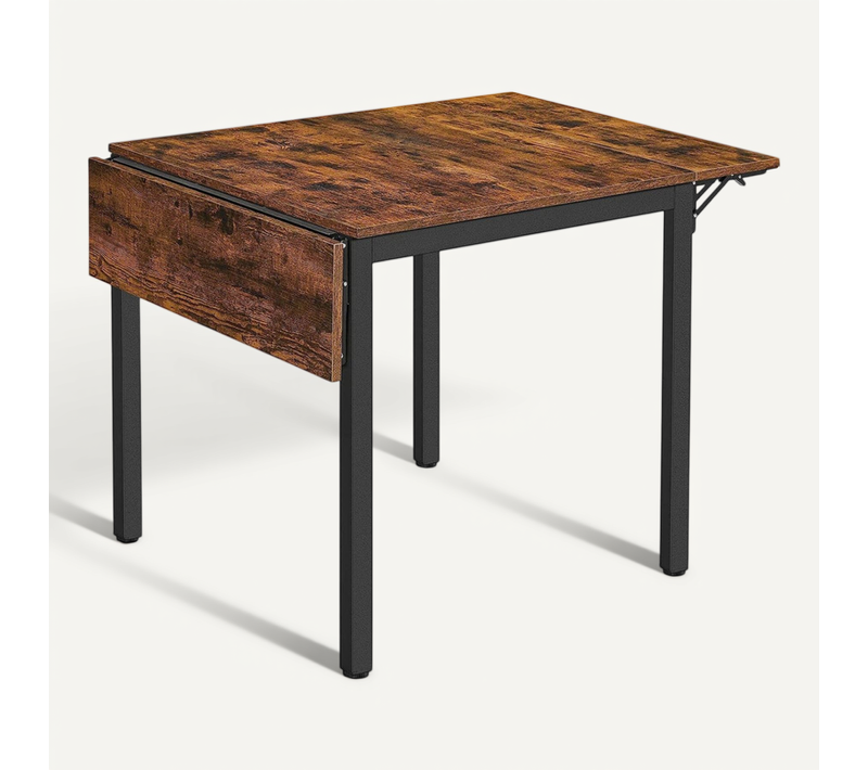 Table De Salle à Manger 120 X 78 X 76,2 Cm Pliable Table De Cuisine Extensible Bureau