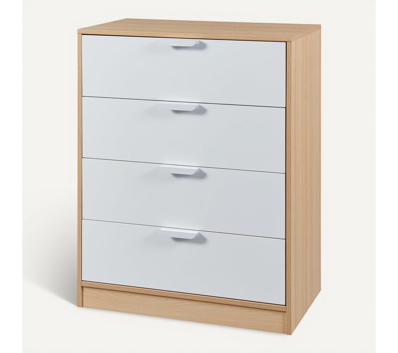 Commode Meuble De Rangement Pratique Entrée Salon Chambre Mdf 90 X 70 X 40 Cm