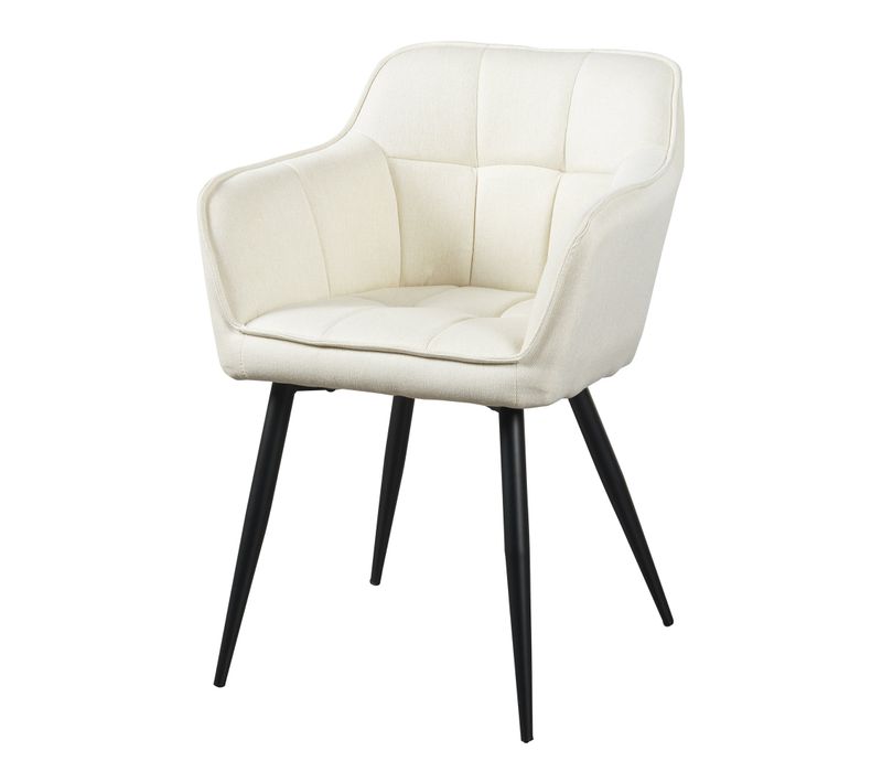 Lot De 2 Chaises De Salle à Manger Salon Design Moderne Cuisine 81 X 57 X 53 Cm Beige