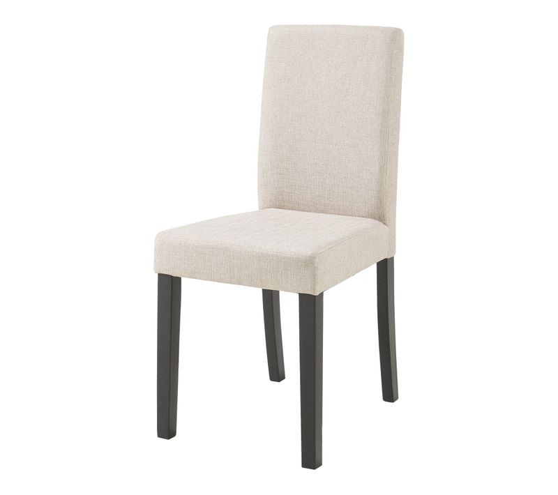 Lot De 2 Chaises De Salle à Manger 89 X 43 X 54 Cm Salon Design Moderne Cuisine Beige