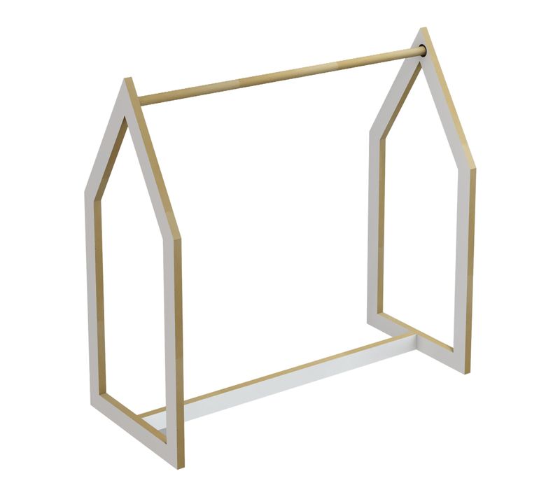 Portant à Vêtements Portemanteau Porte-vêtements Penderie Dressing Ouvert De Forme