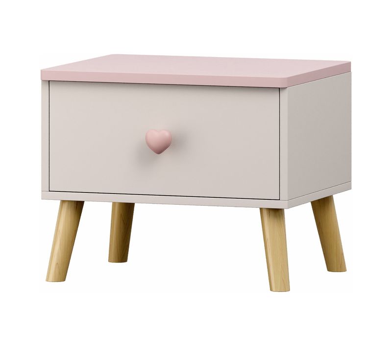 Table De Chevet Table De Nuit Commode Meuble De Rangement Pour Enfant 31 X 38 X 30 Cm