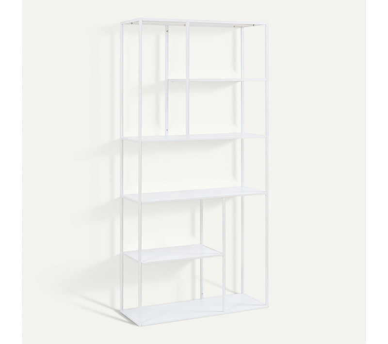 étagère Design Intemporel Salon Chambre Meuble De Rangement Autoportante 188 X 90 X 3