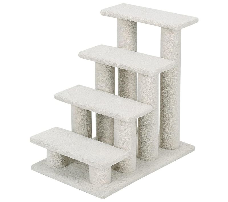 Arbre à Chat En Escalier 60,5 X 40 X 60 Cm Espace Idéal Pour Plusieurs Chats Design