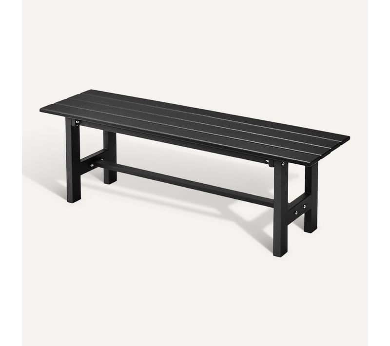 Banc De Jardin Pour 2 Personnes 120 X 36 X 40,5 Cm Ultra Résistant Et Ergonomique