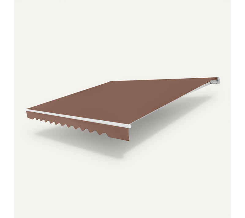 Store Banne Rétractable 3,6 X 3 M Protection Solaire Réglable 5-35° Style Moderne
