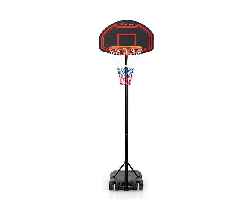 Panier De Basketball Portable Hauteur Réglable 192 X 247 Cm Pour Enfants