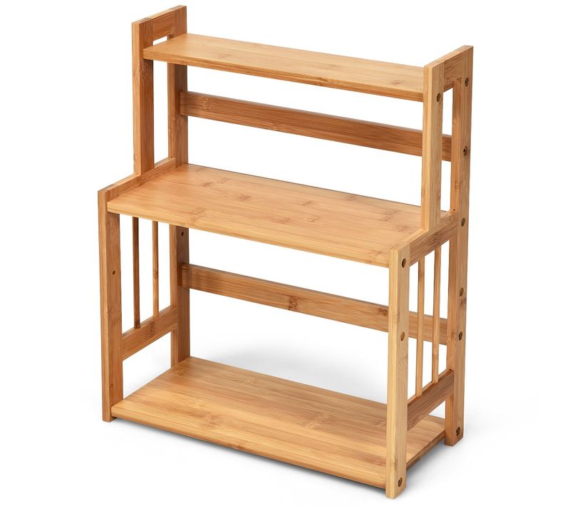 Étagère à Épices à 3 Niveaux 41,5 X 18 X 50 Cm Réglable Pour Un Rangement Pratique Mo