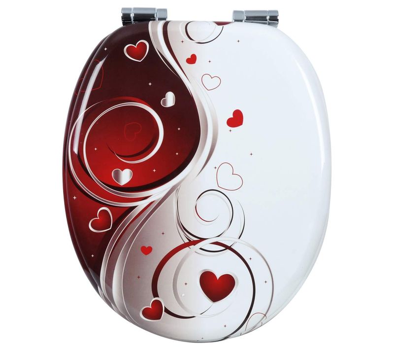 Siège De Toilette Charnière à Fermeture Lente En Bois Robuste Pour Salle De Bain