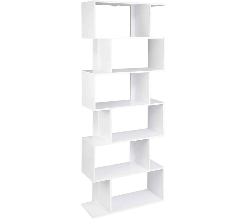 Bibliothèque 6 Compartiments Modèle Blanc 19_0000209