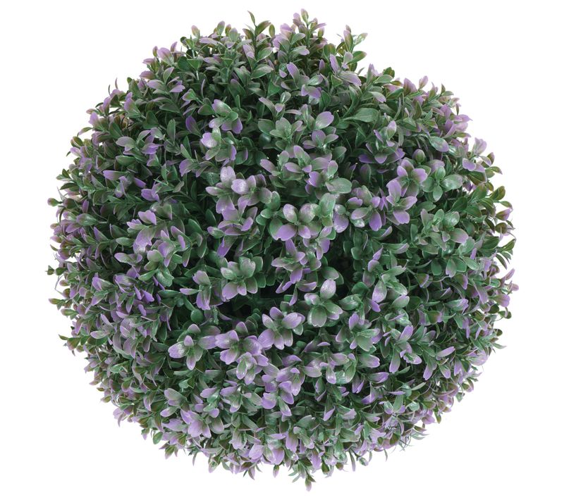 Boule De Buis Artificiel En Forme De Topiaire Décoration Intérieur Ou Extérieur Diamètre 35 Cm Vio