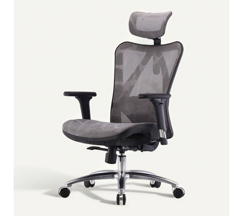 Fauteuil De Bureau Siège Et Dossier De Forme Ergonomique Siège Pivotant Et Réglable