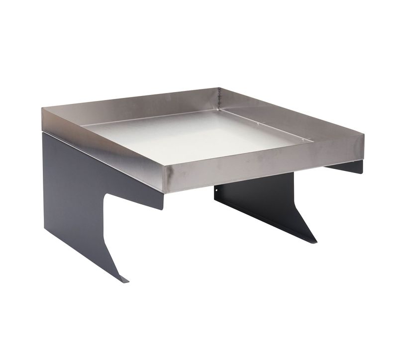 Abri Pour Robot Tondeuse Avec Bac à Plantes 37 X 60 X 70 Cm En Acier Inoxydable Anthracite 04_0006