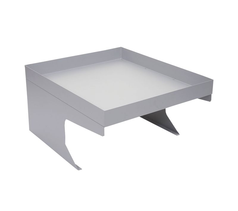 Abri Pour Robot Tondeuse Avec Bac à Plantes 37 X 60 X 70 Cm En Métal Gris 04_0006939