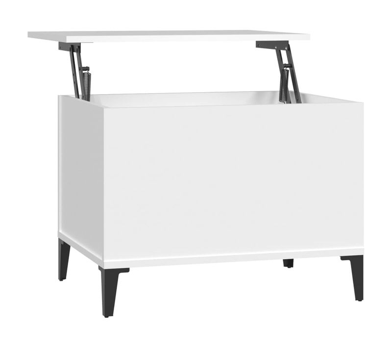 Table Basse Plateau Relevable Design Moderne Et Contemporaine 60 X 44,5 X 45 Cm Bois D'ingénierie