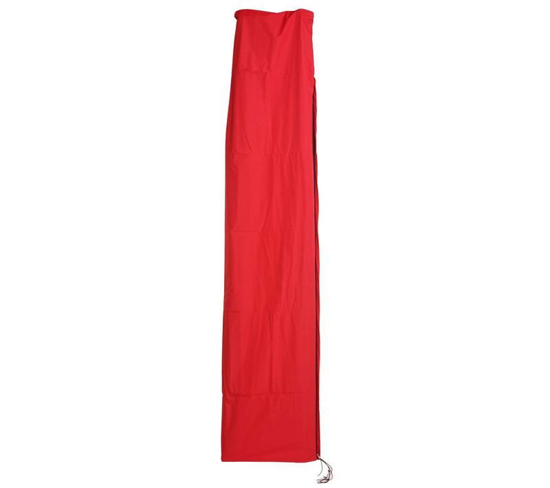 Housse De Protection Pour Parasol Déporté Jusqu'à 4,3 M – Rouge Avec Fermeture Éclair 04_0002644