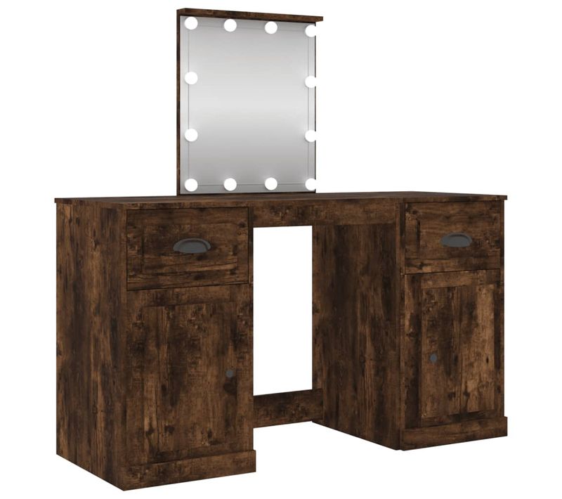 Coiffeuse Table De Maquillage Design Meuble Mobilier De Chambre Avec LED