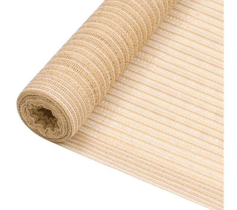 Filet Brise-vue 2x10 M Pehd 195 G/m² Beige 02_0007817