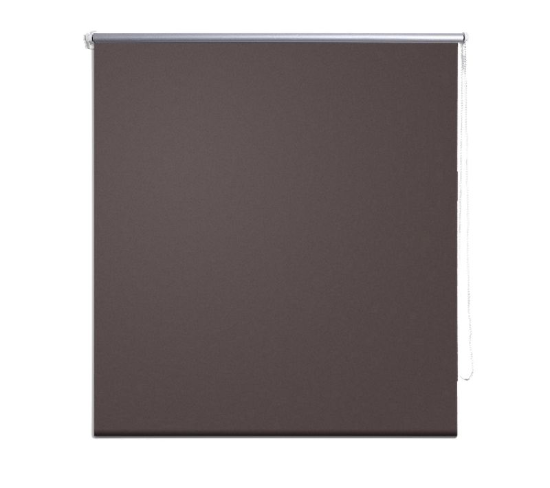 Store Enrouleur Marron Occultant 140 X 230 Cm Fenêtre Rideau Pare-vue Volet Roulant