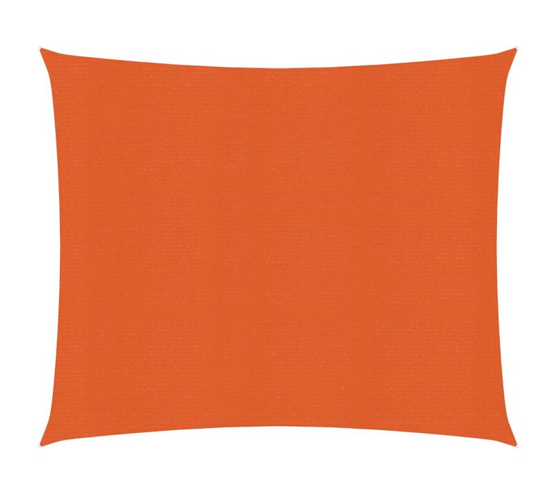 Voile Toile D'ombrage Parasol 160 G/m² 2,5 X 3 M Pehd Orange 02_0009229