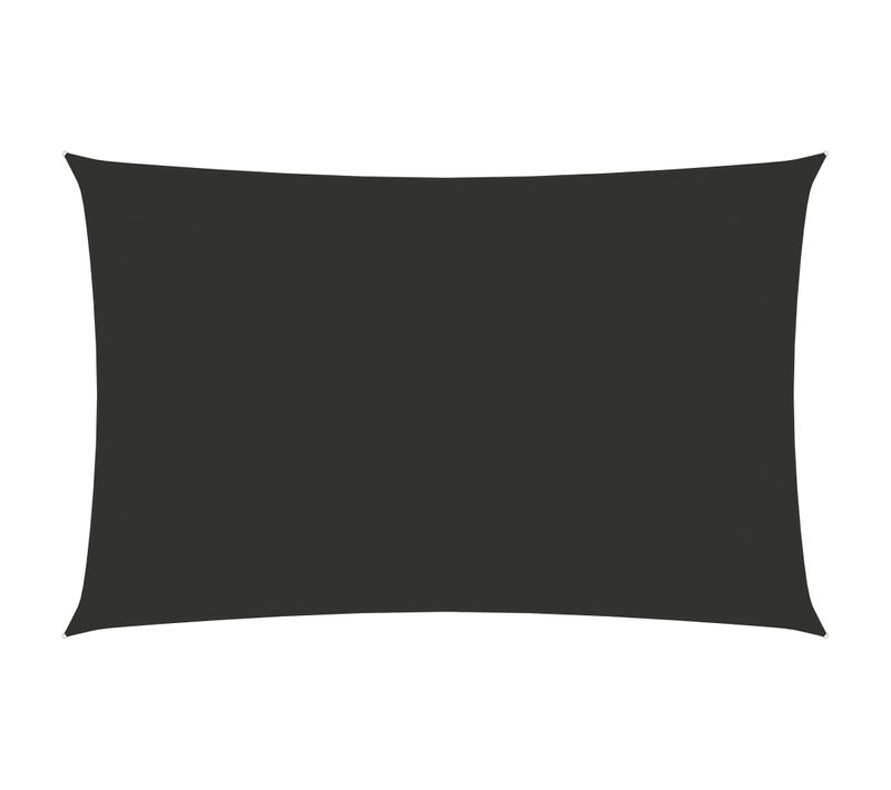 Voile Toile D'ombrage Parasol Tissu Oxford Rectangulaire 2,5 X 5 M Anthracite 02_0009