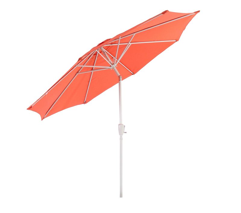 Parasol De Jardin D. 3m Inclinable Polyester/aluminium 5kg Terracotta 04_0003884
