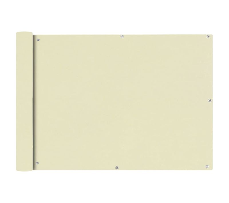 Écran De Balcon Brise Pare Vue Protection Confidentialité En Tissu Oxford 75 X 400 Cm