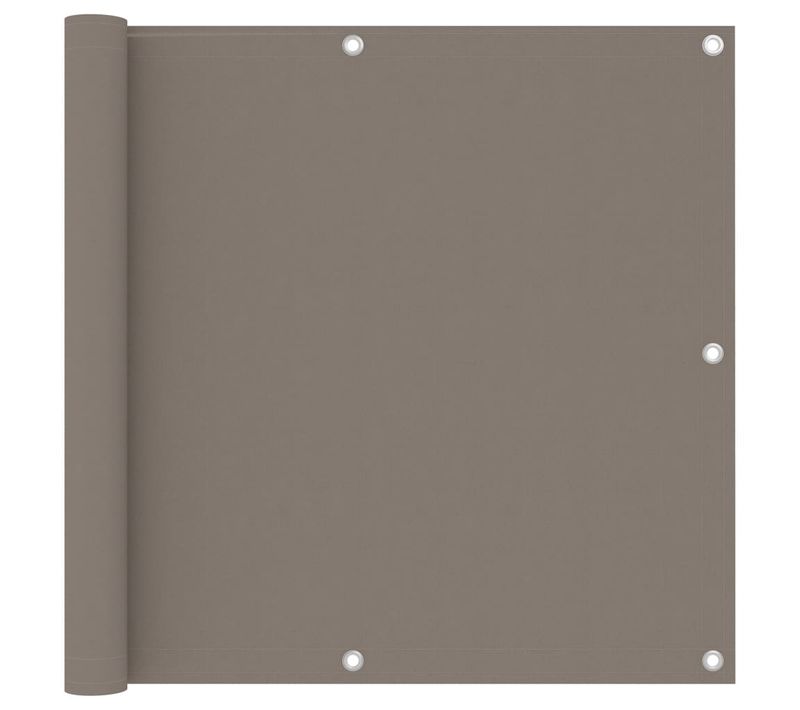 Écran De Balcon Brise Pare Vue Protection Confidentialité 90 X 300 Cm Tissu Oxford