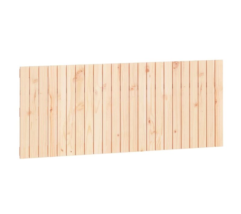 Tête De Lit Accessoire Couchage Chambre à Coucher Meuble Murale Style Palette 147 X 3 X 60 Cm Bois