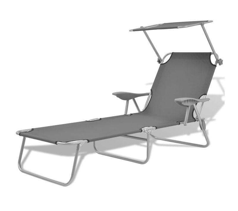 Transat Chaise Longue Bain De Soleil Lit De Jardin Terrasse Meuble D'extérieur