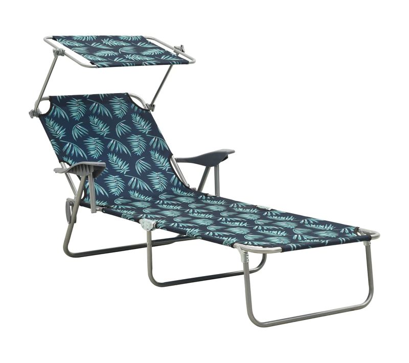 Transat Chaise Longue Bain De Soleil Lit De Jardin Terrasse Meuble D'extérieur
