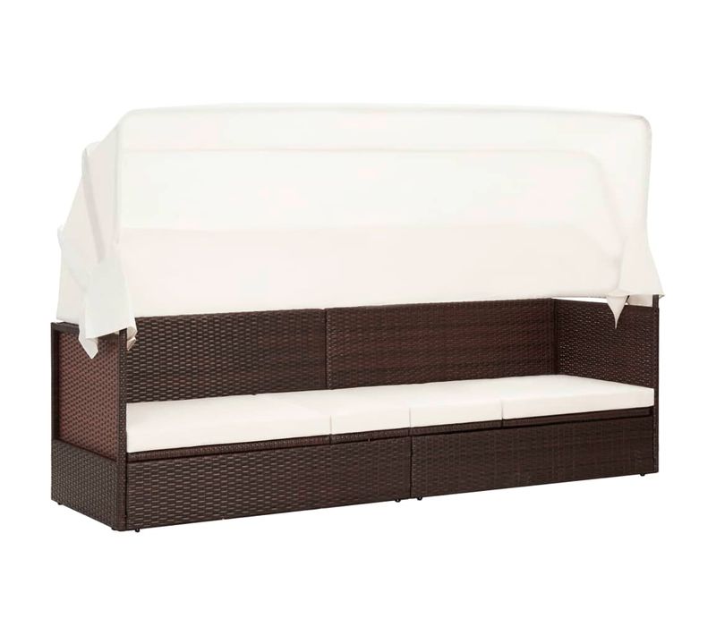 Transat Chaise Longue Bain De Soleil Lit De Jardin Terrasse Meuble D'extérieur Avec A