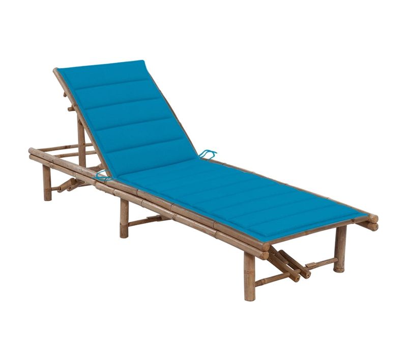 Transat Chaise Longue Bain De Soleil Lit De Jardin Terrasse Meuble D'extérieur Avec C