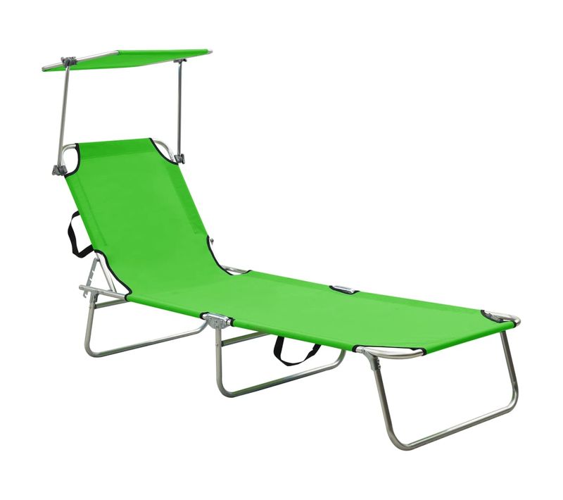 Transat Chaise Longue Bain De Soleil Lit De Jardin Terrasse Meuble D'extérieur Pliable