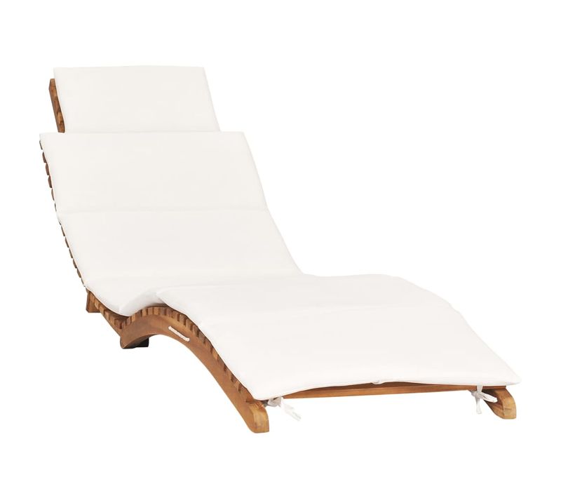 Transat Chaise Longue Bain De Soleil Lit De Jardin Terrasse Meuble D'extérieur Pliable