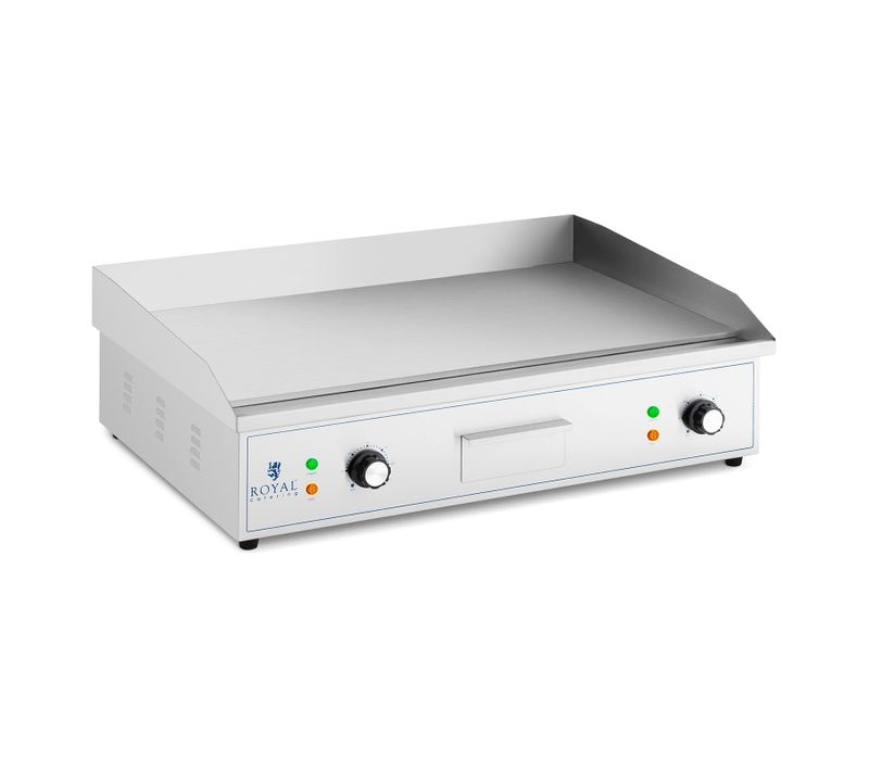 Plancha électrique Professionnelle - 727 X 420 Mm - Surface Lisse - 4,400 Wattss 14_0