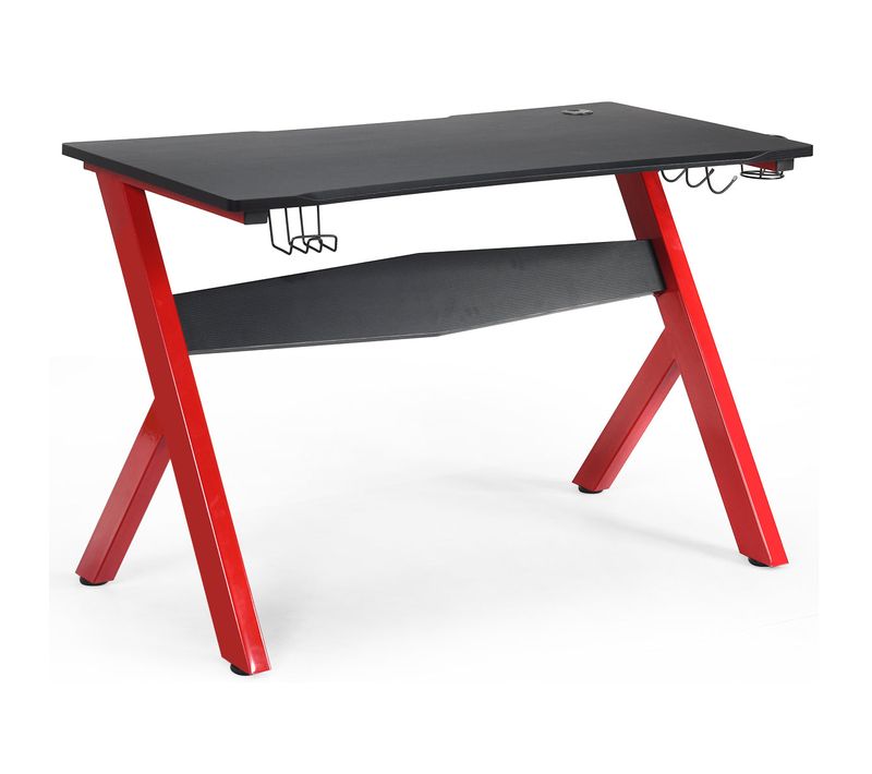 Bureau Gamer Avec Porte-gobelet - 115 × 60 × 76 cm