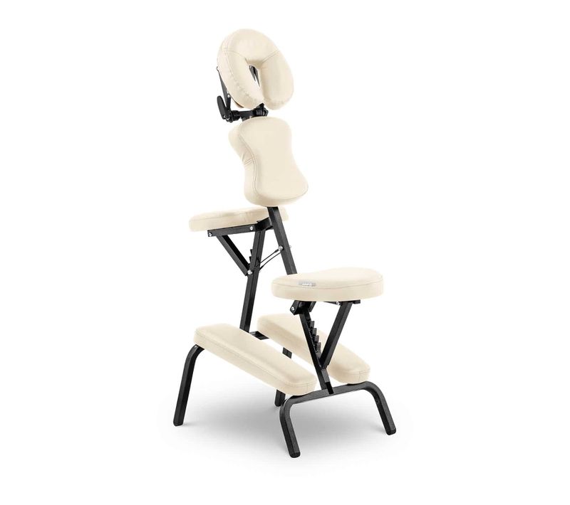 Chaise De Massage Assis Pliante Transportable Professionnelle (cadre : Acier, Revêtem