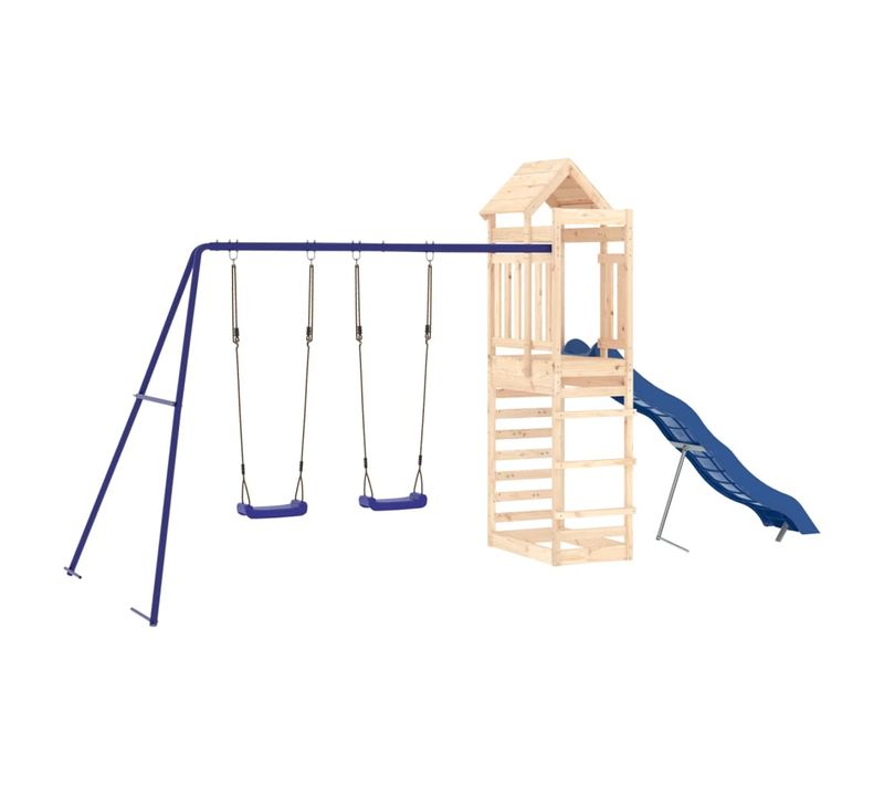 Balançoires Toboggan Portiques Robuste Jeux Jardin 492 X 185