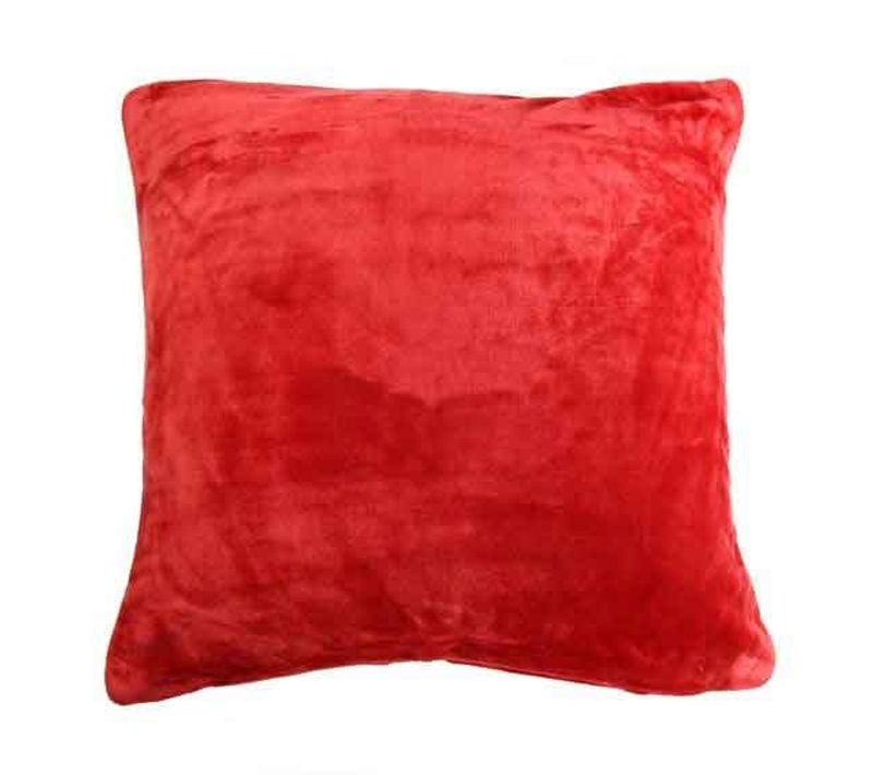 Housse De Coussin Douceur - 40x40 Cm - Rouge