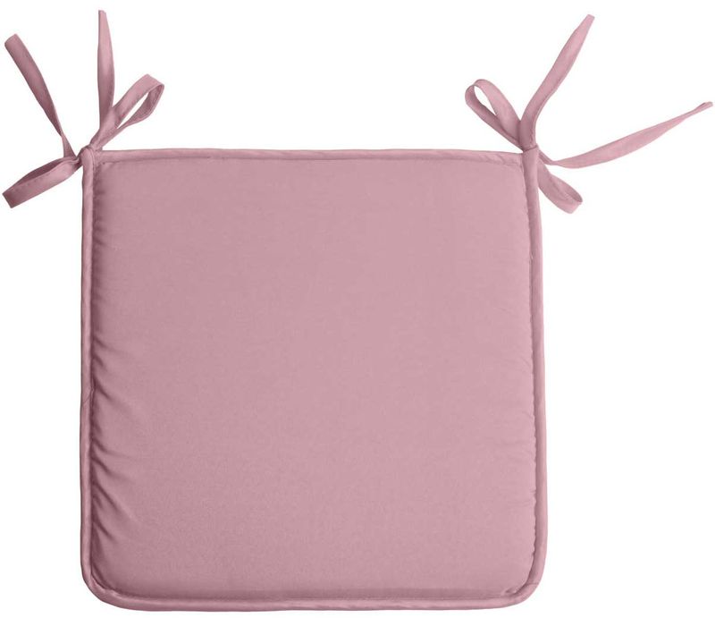 Galette De Chaise Unie Aux Multiples Couleurs - 38 X 38 Cm - Poudre