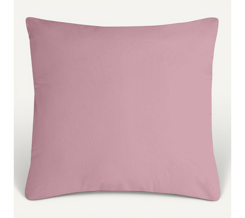 Coussin Uni Aux Multiples Couleurs - 60 X 60 Cm - Poudre