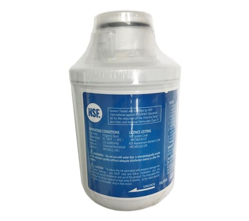 Filtre à eau intérieur d'origine Triomph TSN552NFBK/TSN541NFHS Frigo américain