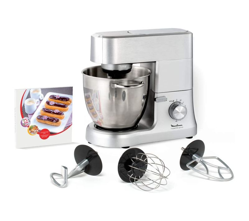 Robot Pâtissier Multifonctions 6.7l 1500w Silver - Qa810d01