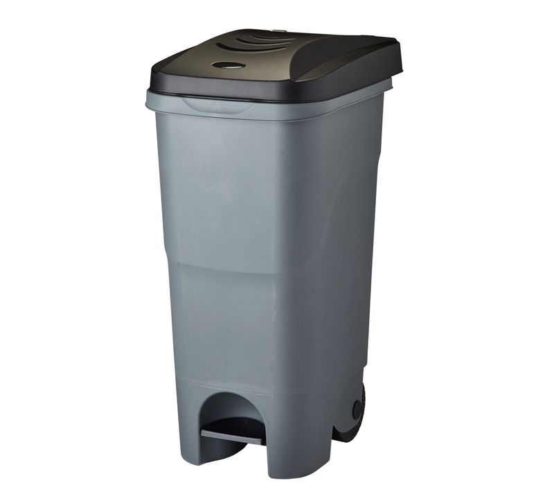 Poubelle Mobile à Pédale Idéal Pour Le Tri 85l - Rouly Rossignol