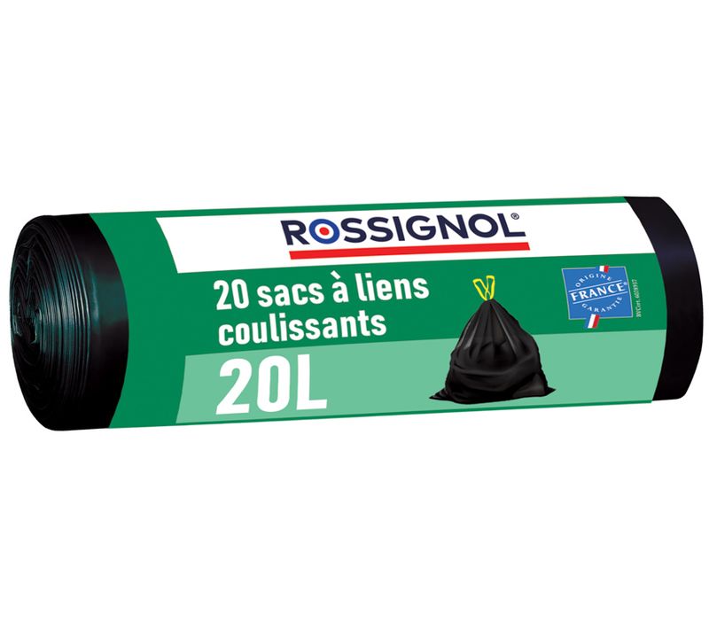 Lot De 10 Sacs-poubelle 50l Fabriqué En France - Bagy Rossignol