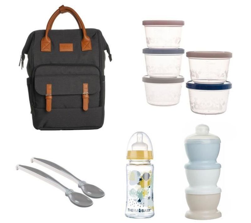 Pack Balade - Sac à Langer Avec Accessoires - Pratique Et Élégant