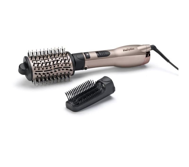Brosse Soufflante - Babyliss - As90pe Smooth Volume 1000 - Pour Lisser Et Apporter Du Volume